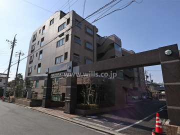 ローレルコート向陽町の外観(北東側から)