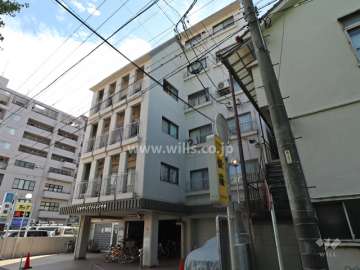 丸美タウンマンションの外観（北西側から）