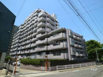 エスポア自由ヶ丘の外観(南東側から)
