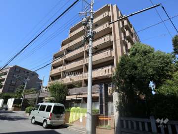 ラヴィル向陽町の外観(南東方向から)