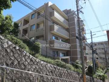 パークハウス東山の外観(北西側から)