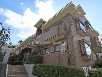 覚王山パークハウス壱番館の外観(北西側から)