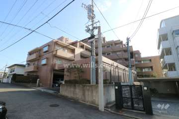 パークテラス向陽町の外観（北西側から）