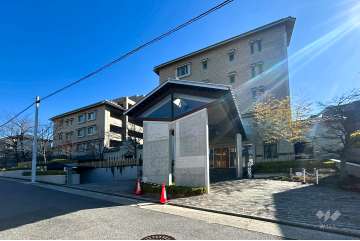 パークハウス覚王山向陽荘の外観（北西側から）