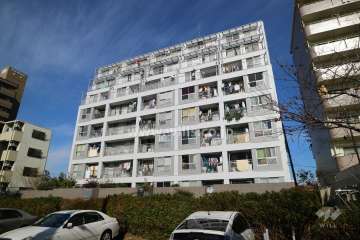 猪子石第2コーポラスの外観（南東側から）