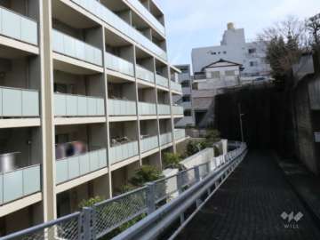 敷地南側前面道路