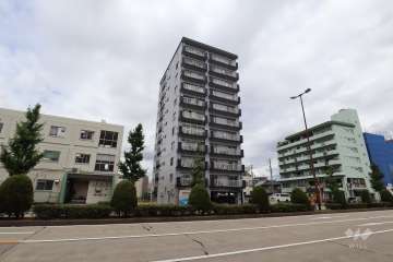 都ハイツの遠景