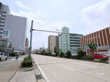 都ハイツの遠景(北東側から撮影)