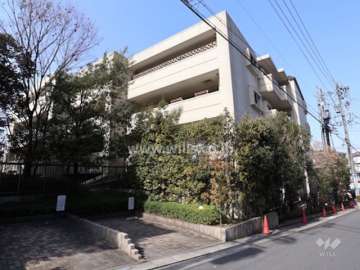 ライオンズヒルズ本山グランフォートの外観（南東側から）