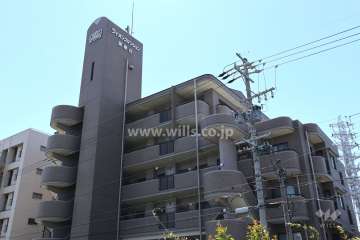 ライオンズマンション宮根台の外観（北西側から）