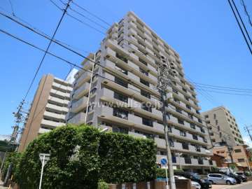 レールシティ鶴舞の外観(南西側から)
