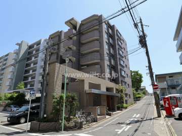 ネオグランデ千種北イマージュコートの外観(北西方向から)