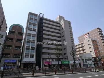 ラポールニュー池下の外観（北東側から）