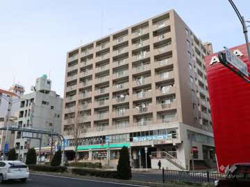 覚王ハイツの外観(南東側から)-(2)