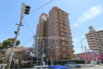 一光ハイツ千代田橋の外観（北西側から）