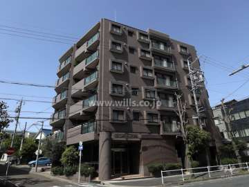 サンマンションアトレ星ヶ丘の外観（東側から）
