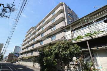 サンマンションアトレ今池南の外観（南東側から）
