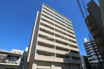 フィルシティ吹上の外観（南西側から）