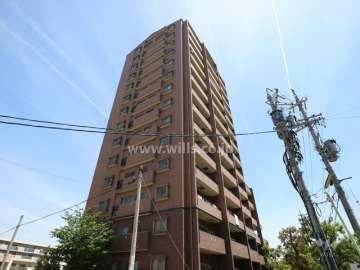 グランドメゾン茶屋が坂の外観（南西側から）