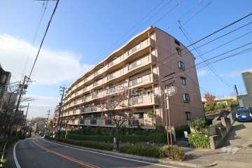 サンハイツ東山の外観（南東側から）
