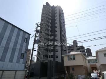 ファミリアーレ千種竹越の外観(北西側から)