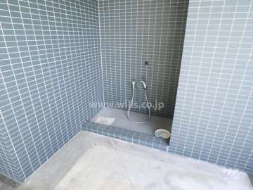 ペット足洗い場