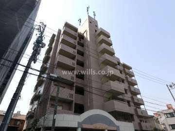 宝マンション千種竹越の外観(北東側から)