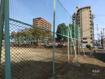 公園とマンション