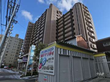 シティコーポ光が丘壱号館の外観(北西側から)