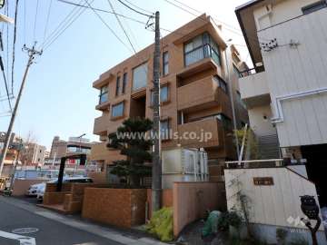 三旺マンション第２本山の外観（北西側から）