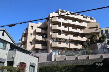 グランドメゾン御棚町の外観(南西側から)