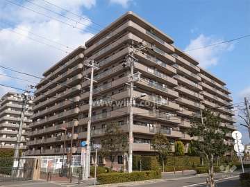 フェルティ・パーク豊中の外観（南西側から）