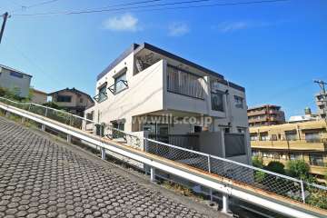 鹿子コーポの外観（南側から）