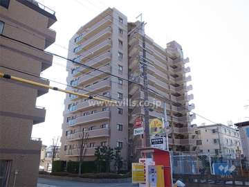 テイツ豊中庄内西町の外観（北東側から）