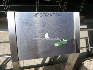 ロイヤルコート豊中の敷地配置図