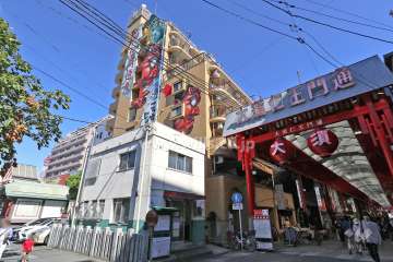 ダイアパレス大須第2の外観（南西側から）