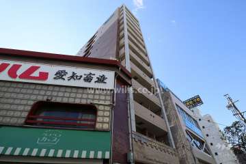 プレサンス東別院駅前コネクションの外観（北東側から）