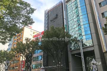 チサンマンション栄2番館広小路の外観（北東側から）