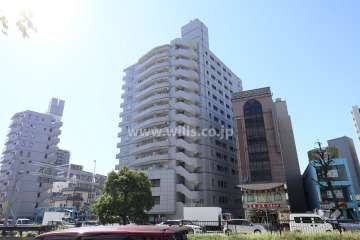 ナビシティ大須Ⅱの外観（東側から）