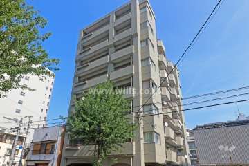 三井上前津ハイツの外観（南西側から）