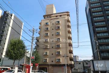 グリーンコーポ富士見の外観（西側から）