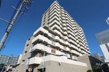 金山グランドハイツの外観（南西側から）