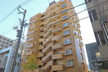 三旺マンション金山の外観（北西側から）
