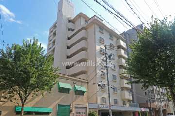 上前津ハイネスの外観（北西側から）