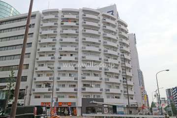 チサンマンション上前津の外観（西側から）