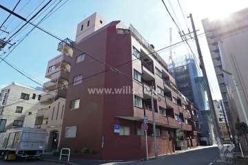 トーカンマンション鶴舞の外観（北西側から）