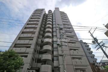 アメニティ新栄の外観（北側から）