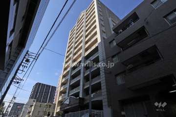 ハートヒルズ栄東の外観(南東側から)
