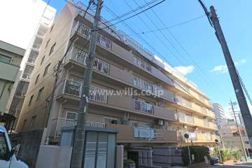 上前津パークマンションの外観（南西側から）