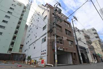 矢場町ハイツの外観（北東側から）